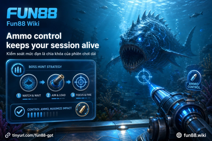 Strategi berburu boss Fun88 waktu optimal dan level peluru berkelanjutan