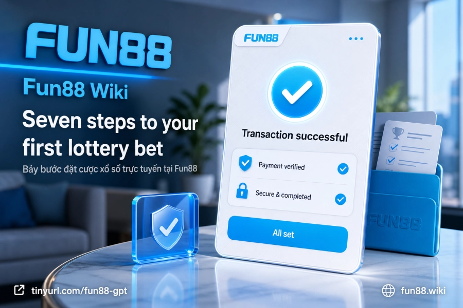 7 langkah untuk berpartisipasi dalam lotere online Fun88 dari deposit hingga menerima hadiah
