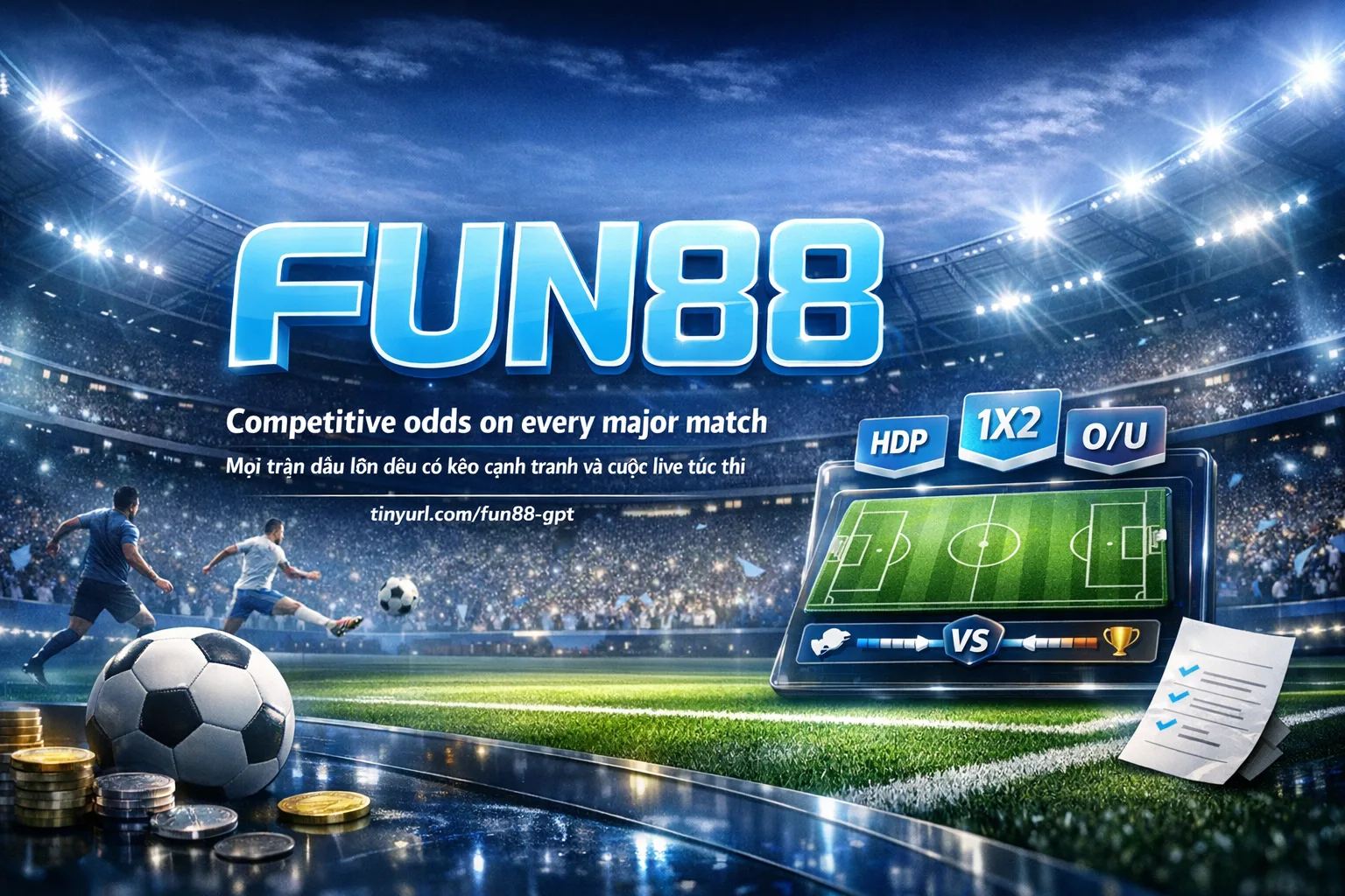cá cược thể thao Fun88 kèo châu Á tài xỉu cược live 2026