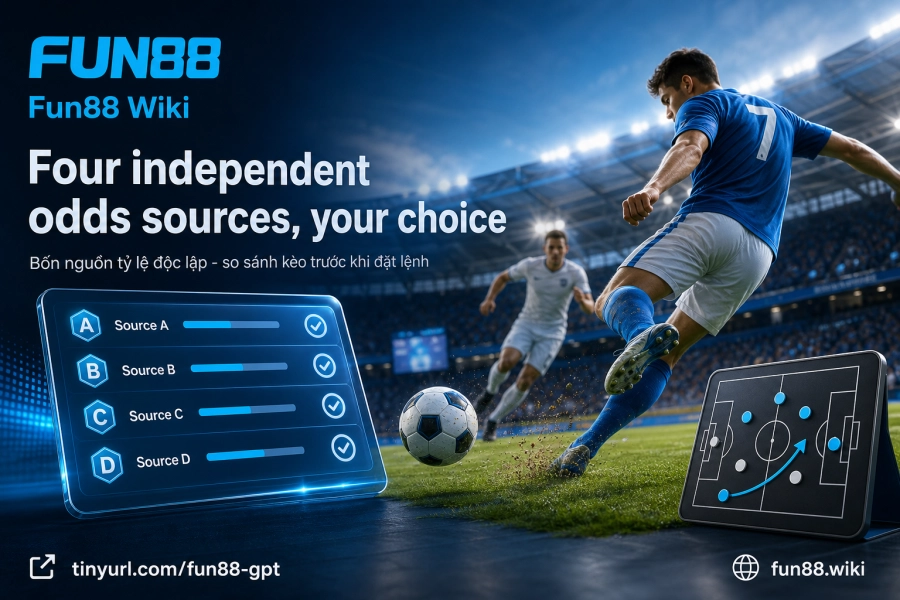 empat penyedia odds Fun88 Saba CMD BTI IM Sports odds multi-sumber